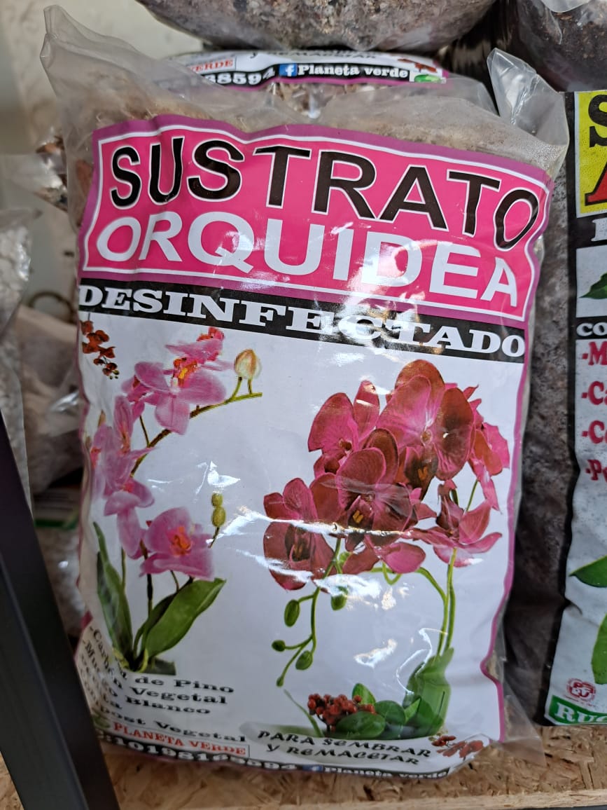Sustrato para Orquídeas