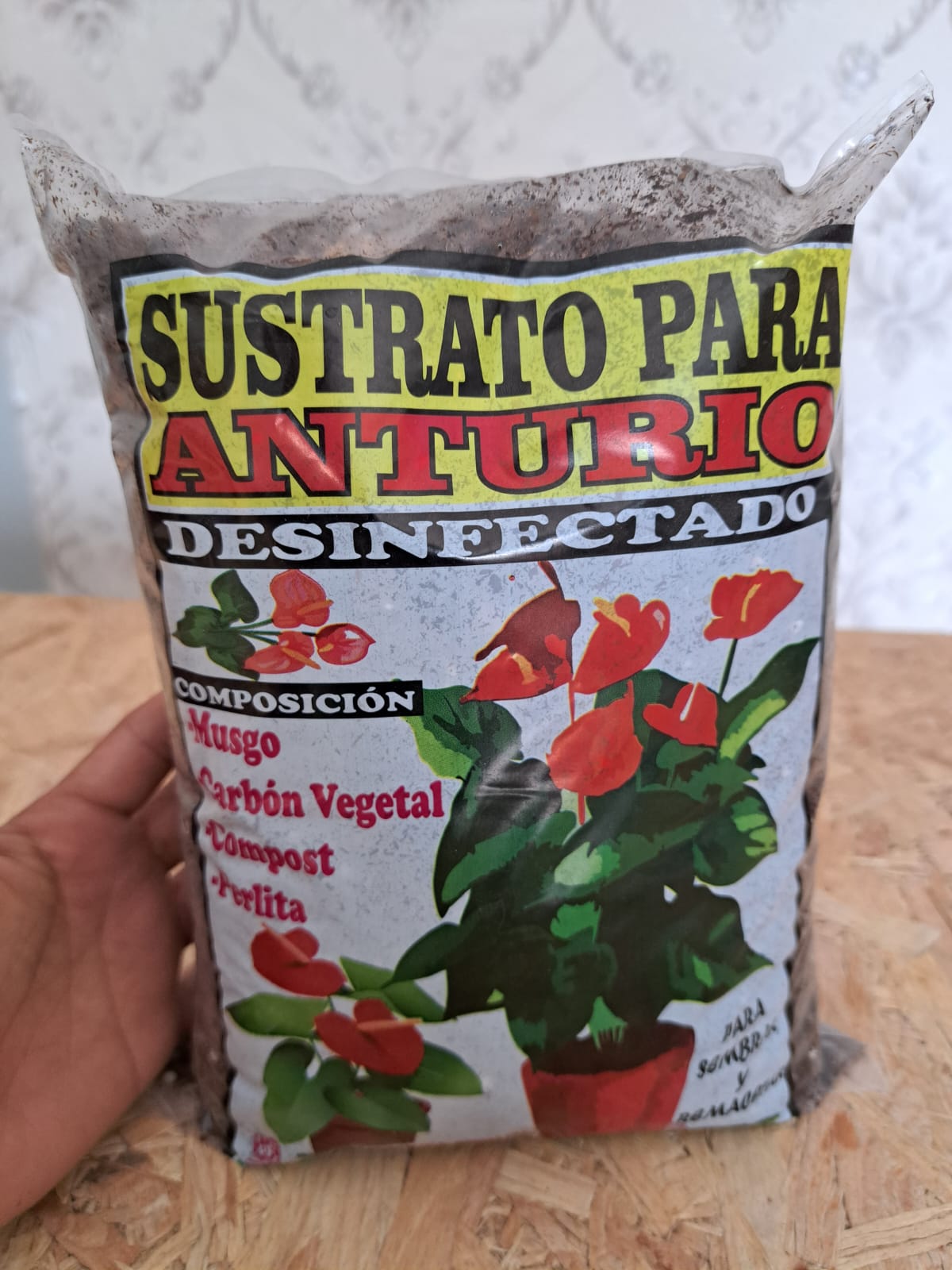 Sustrato Anturio Desinfectado