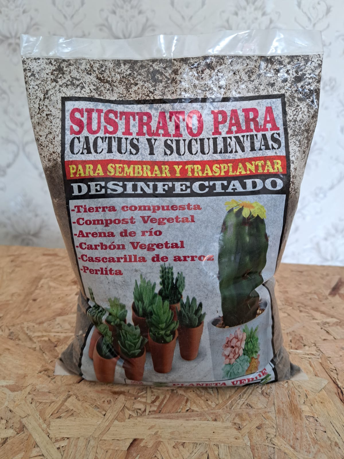 Sustrato para Cactus y Suculentas