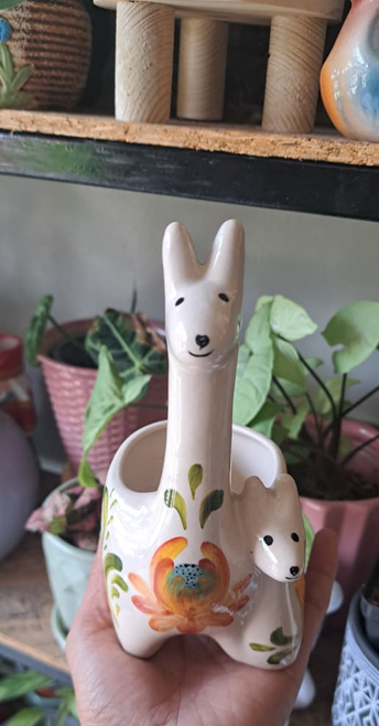 Maceta Llamas